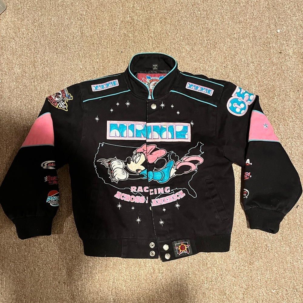 RARE minnie mouse daytona 500 jacket